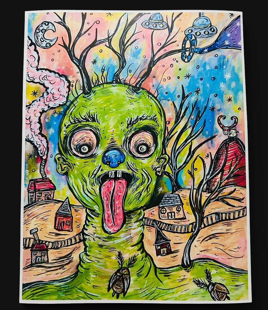 “Building-Scented Candles” print