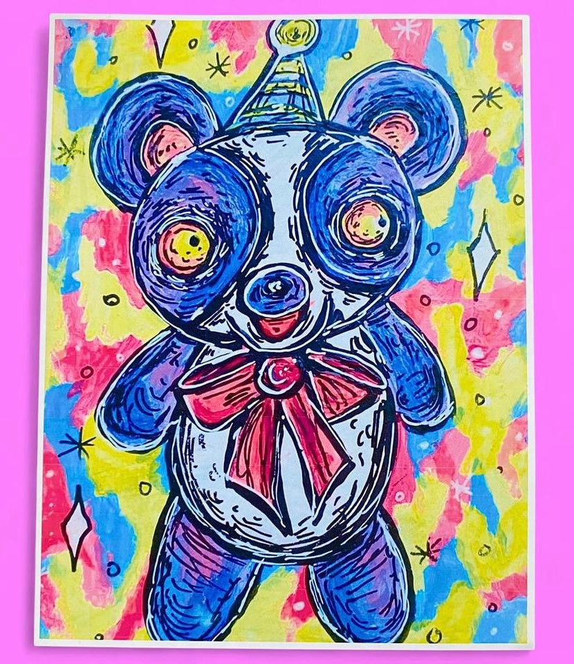 Birthday Panda print