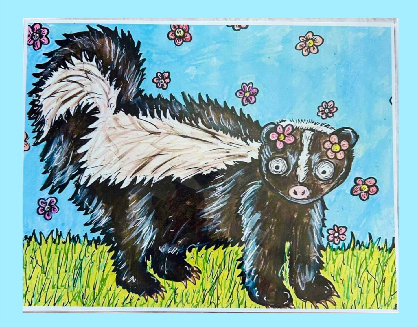 Skunk print