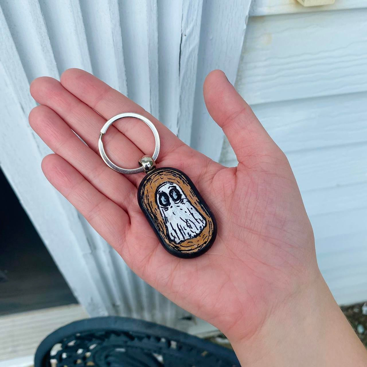 Ghostie keychain