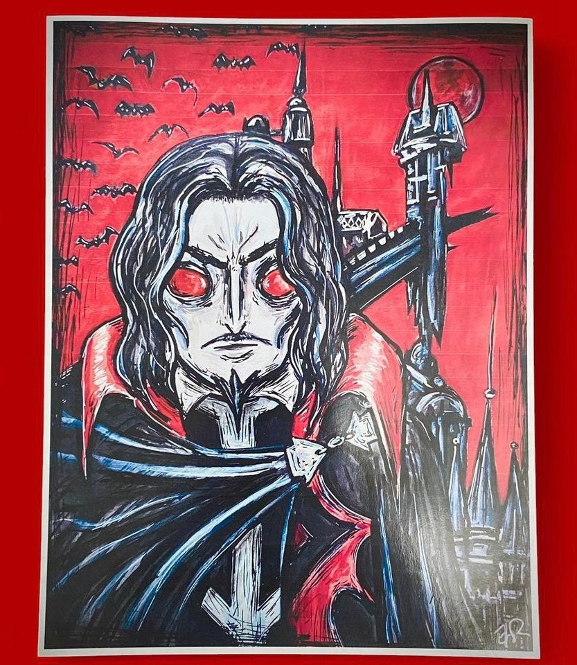 Dracula art print