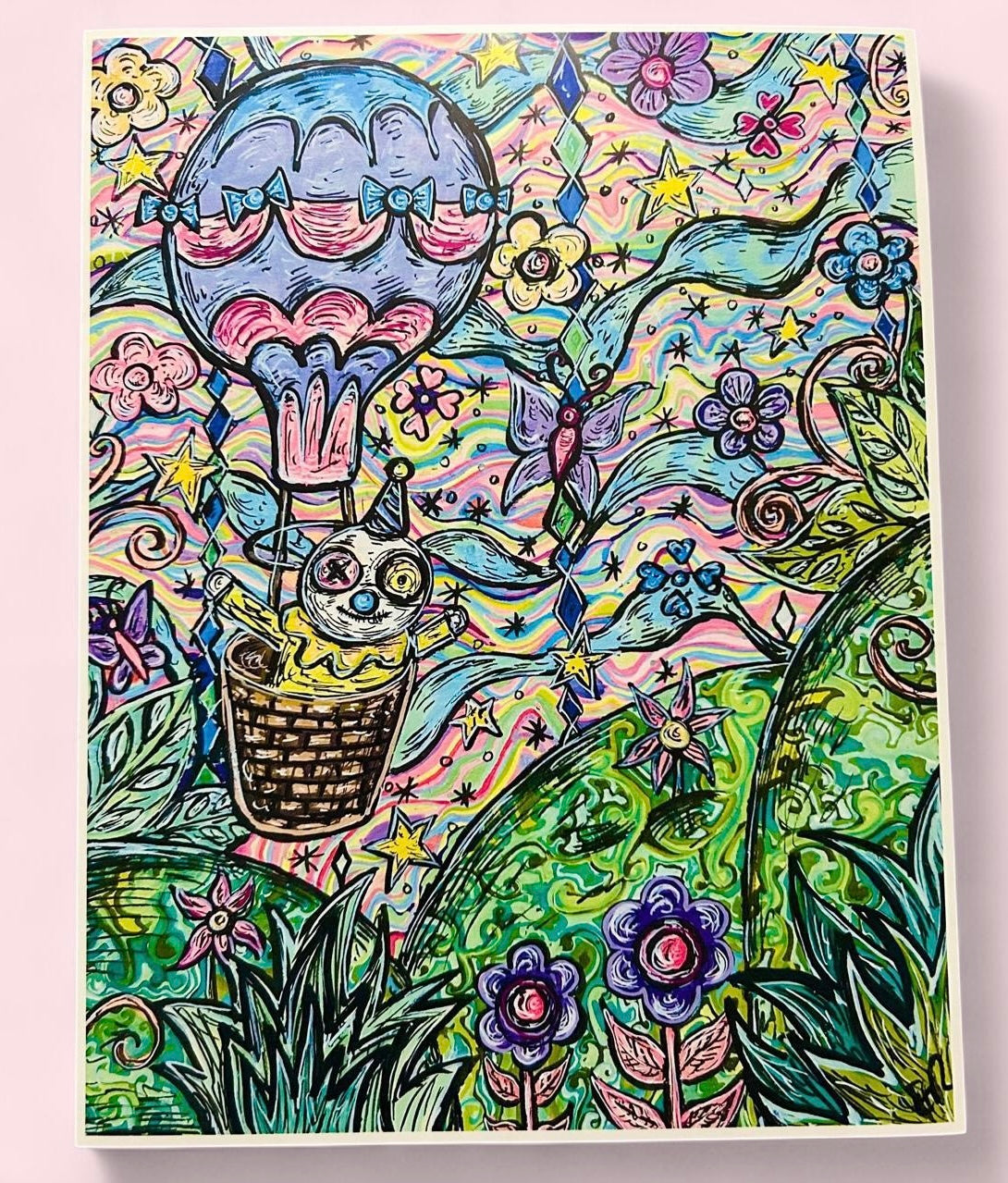 ““Poetic Chili Peppers” print