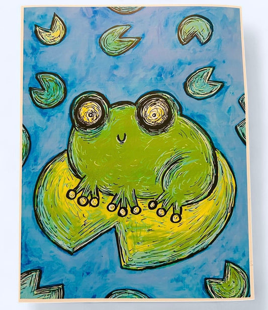 “Robert Frogman” print