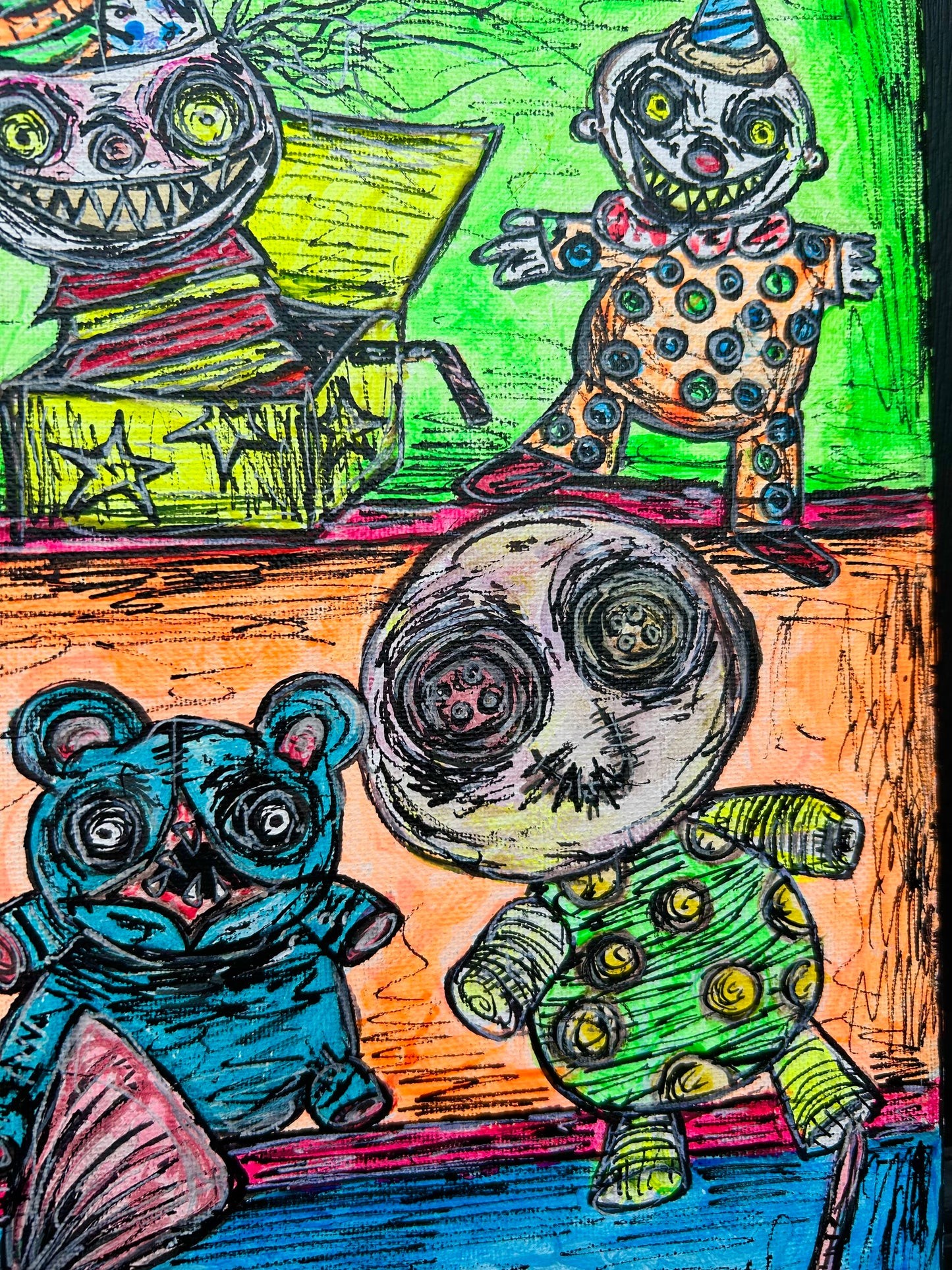 “Toy Store” original painting