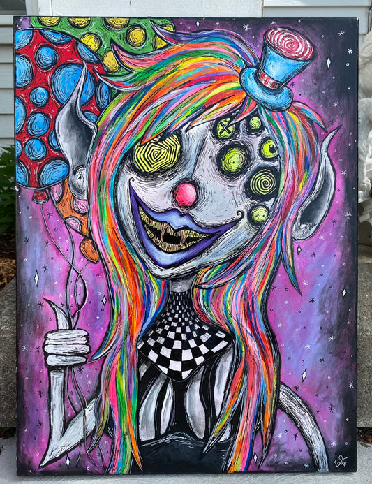 “Miss Whimsy” original painting