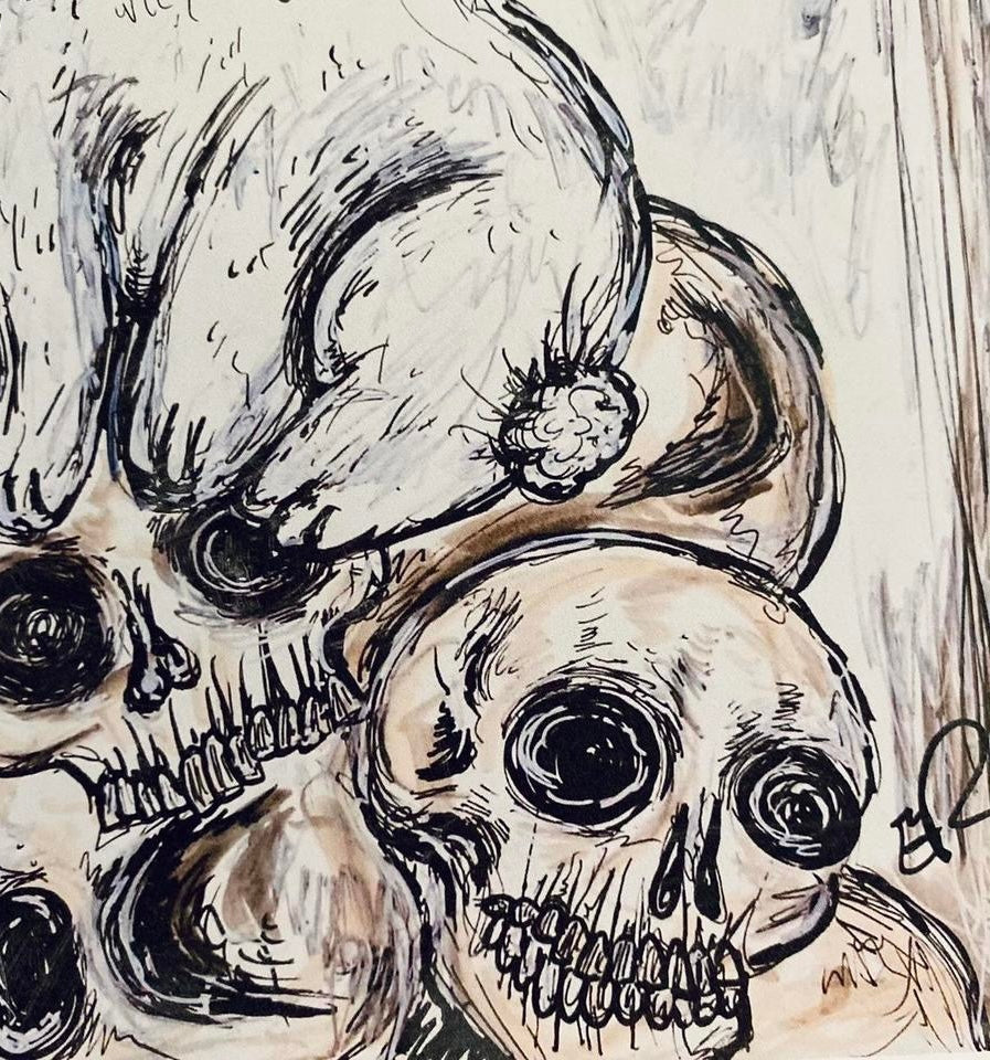 Evil bunny print