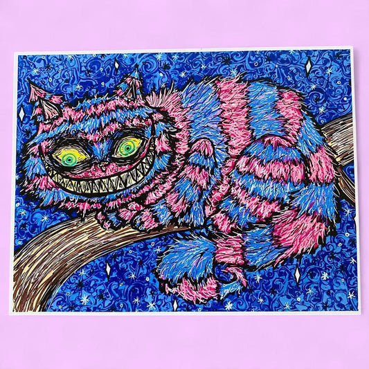 Cheshire Cat print