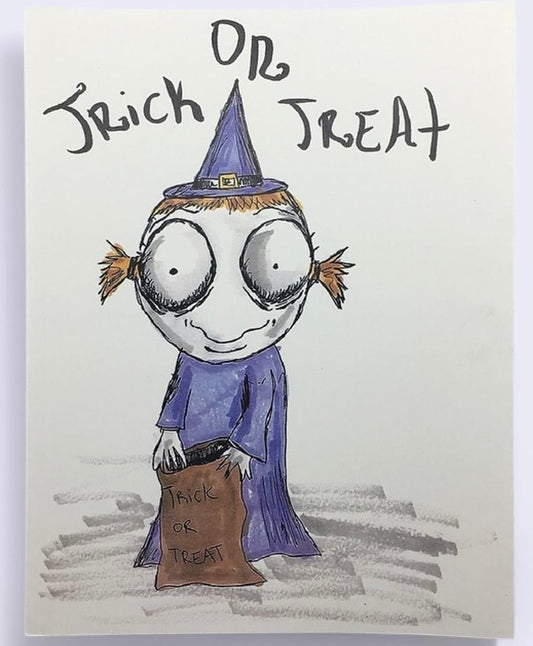 Trick Or Treat print