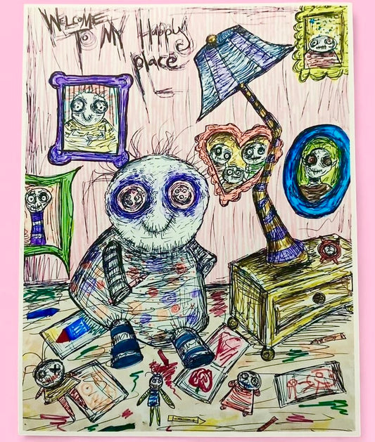 Happy Place print