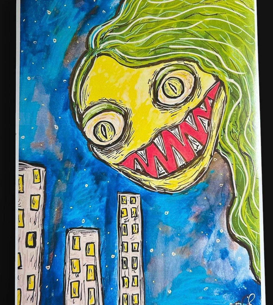 “Delightful Guillotines” print