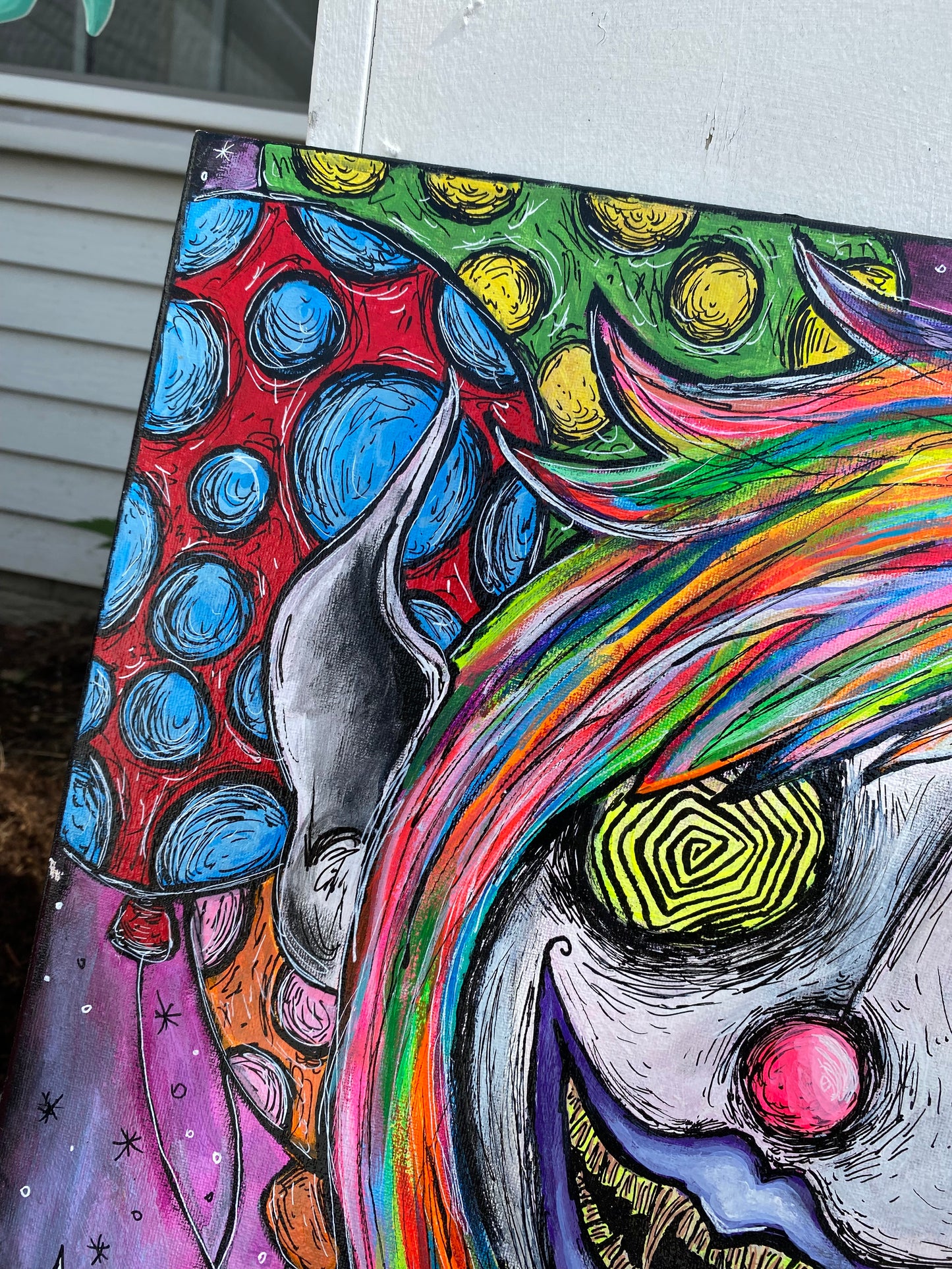 “Miss Whimsy” original painting