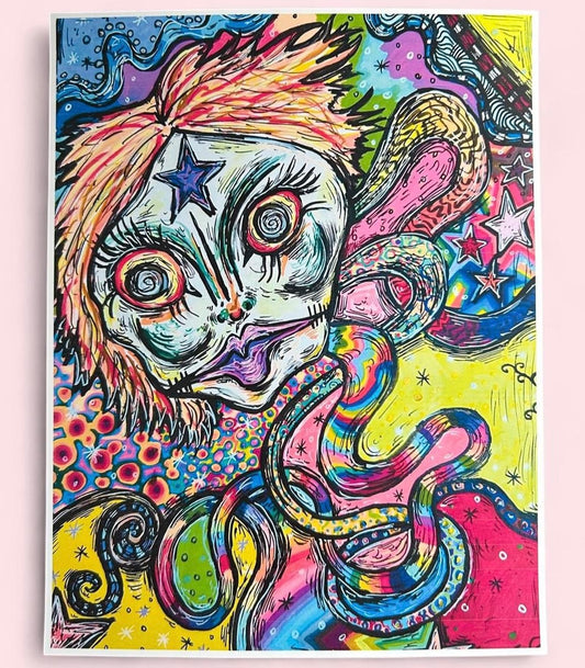 “Luxurious Molecules” print