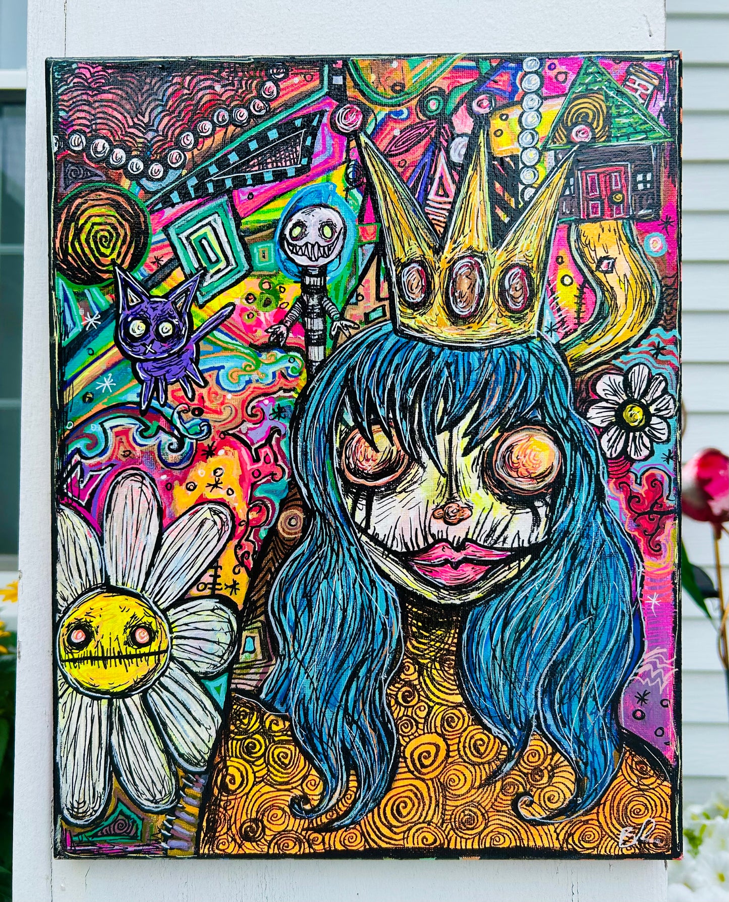 “Sugar-Free Rakes” original painting