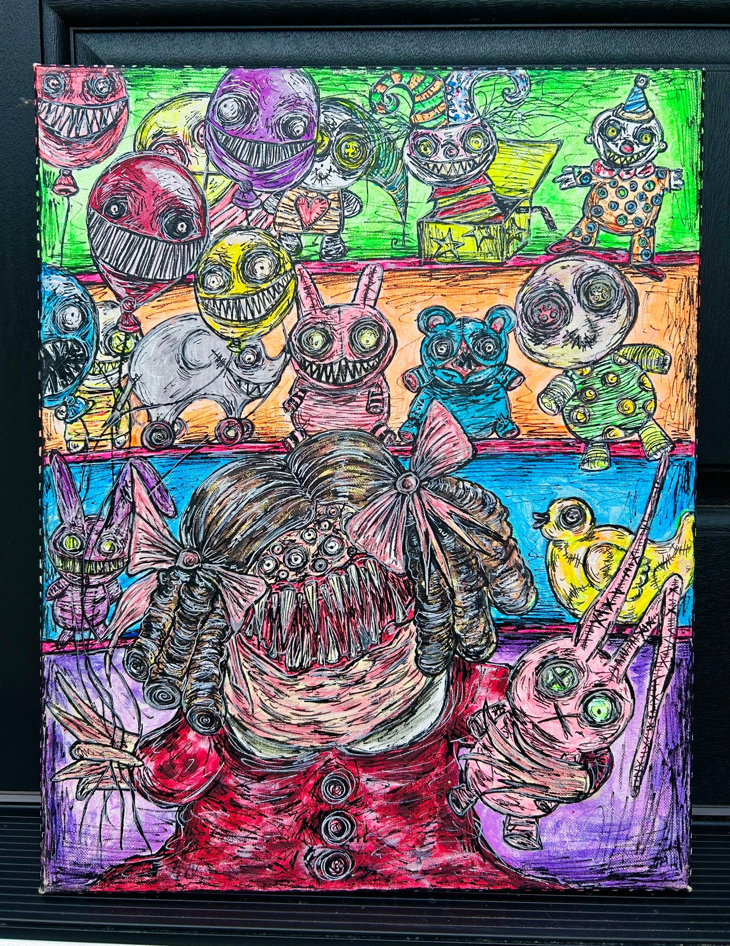 “Toy Store” original painting