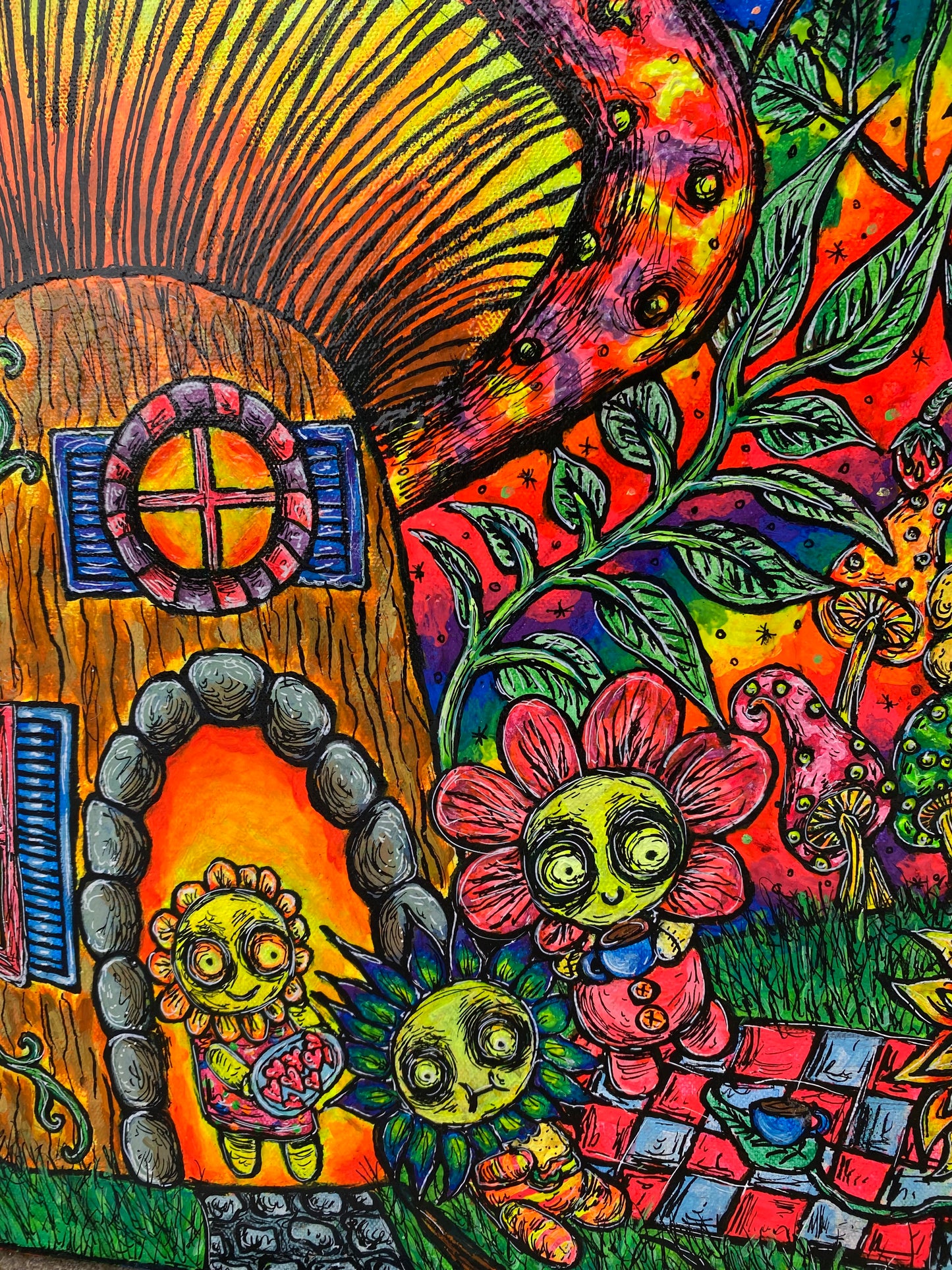 “Nocturnal Ravioli” original painting