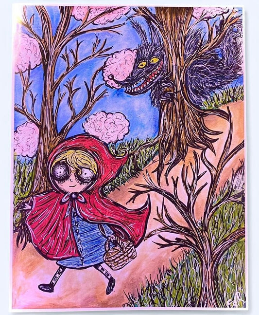 Red Riding Hood print