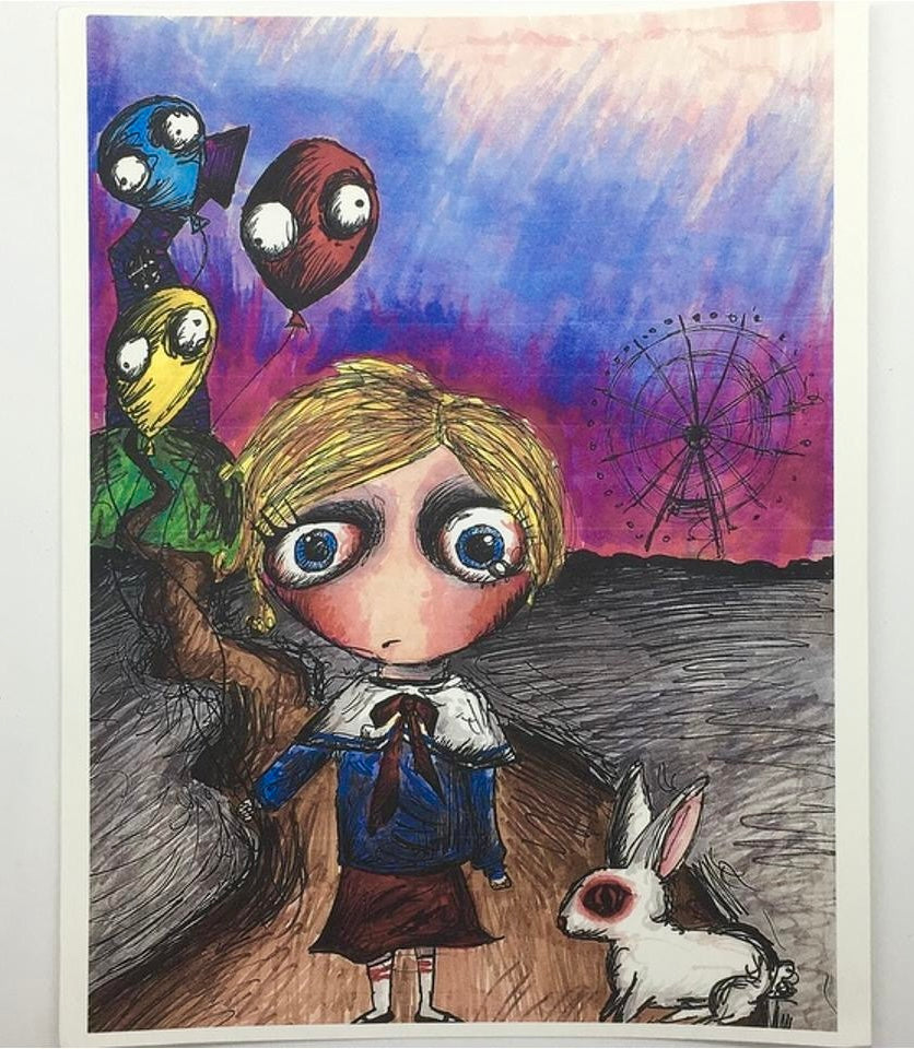 Carnival Of Depression print