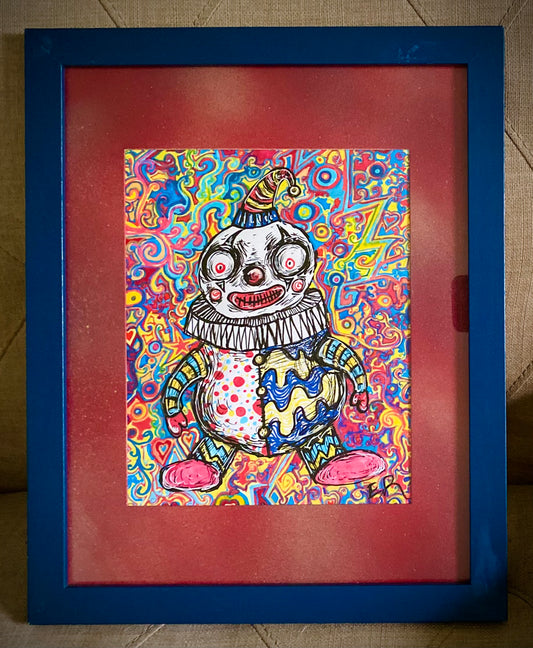 “Baked Potato Supreme” framed original artwork