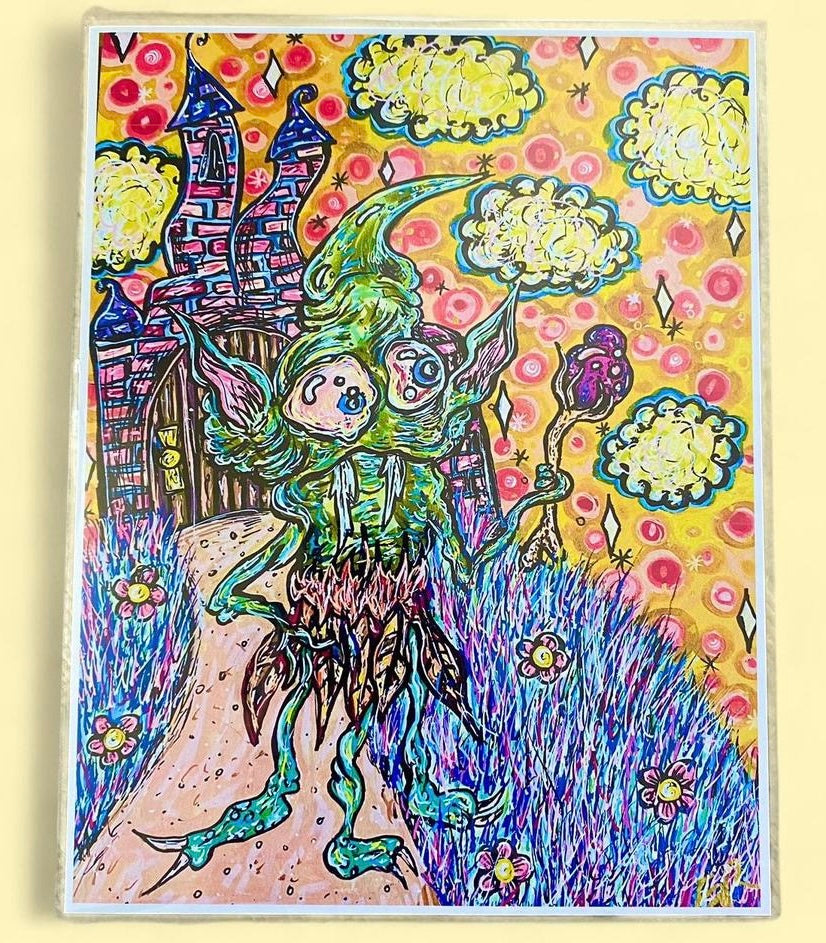 “Invasion Of The Porkchop Goblins” art print