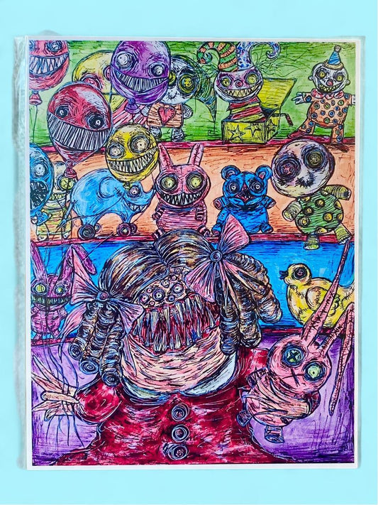 Toy store print