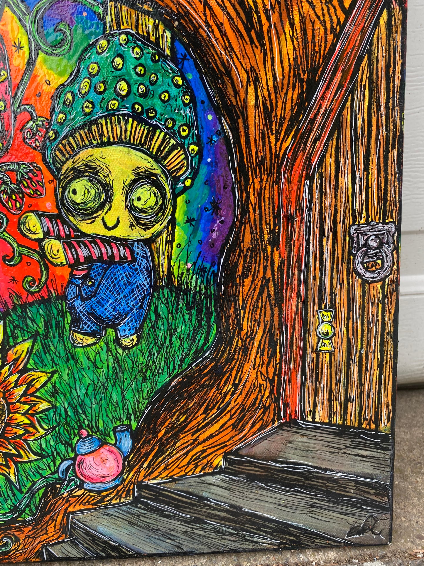 “Nocturnal Ravioli” original painting
