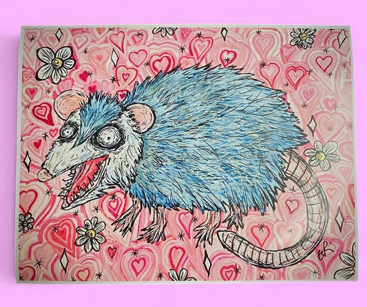 Angy Possum print