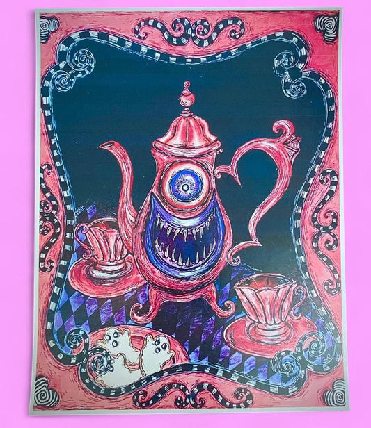 “Mad Tea Party” print
