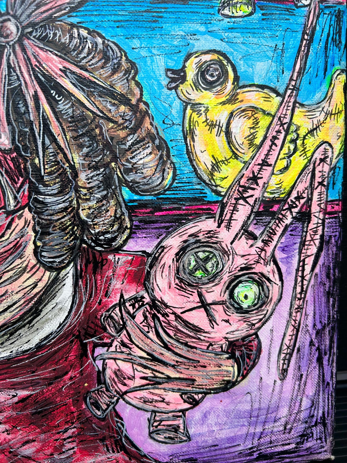 “Toy Store” original painting