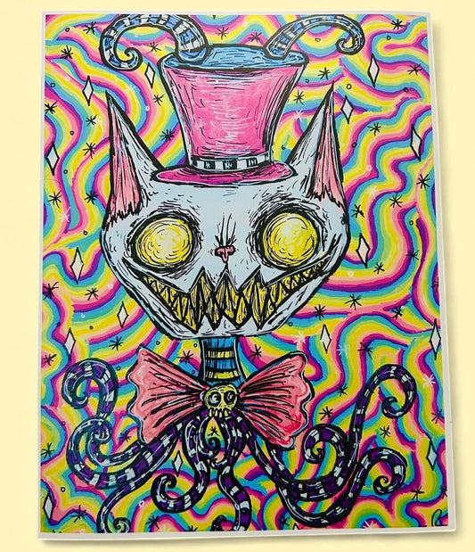 “Carbonated Boots” print