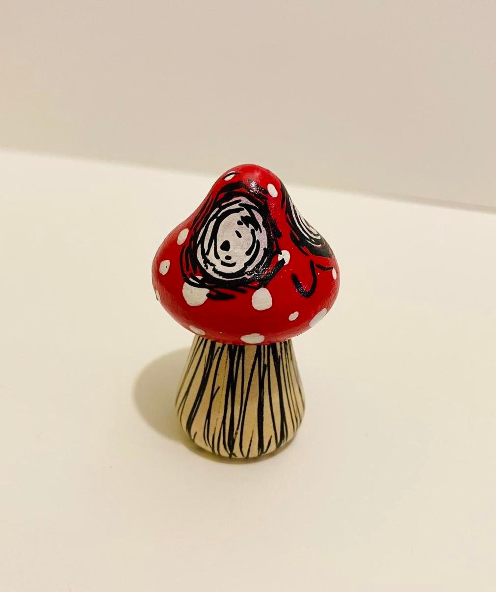 Red mini mushroom