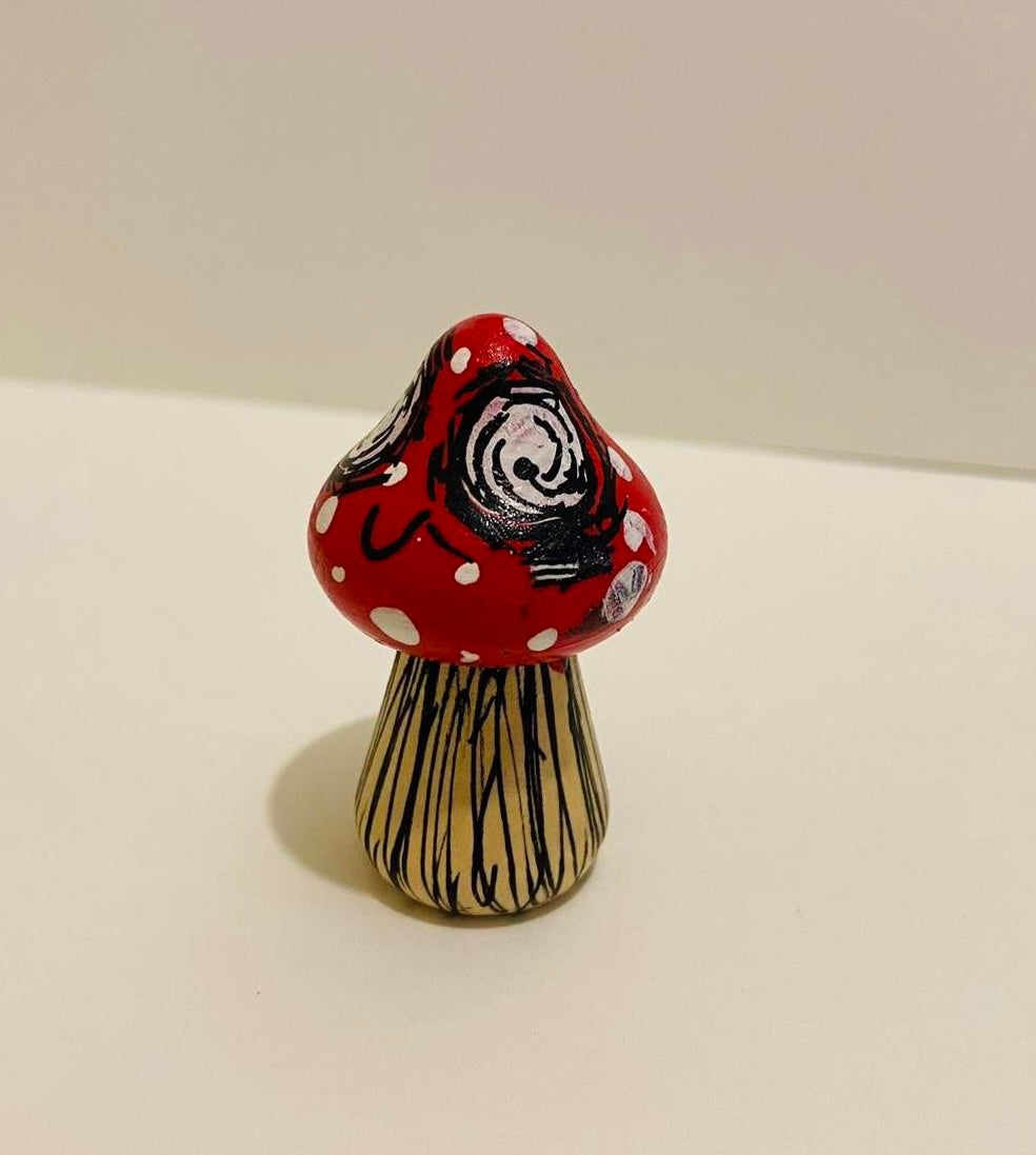 Red mini mushroom