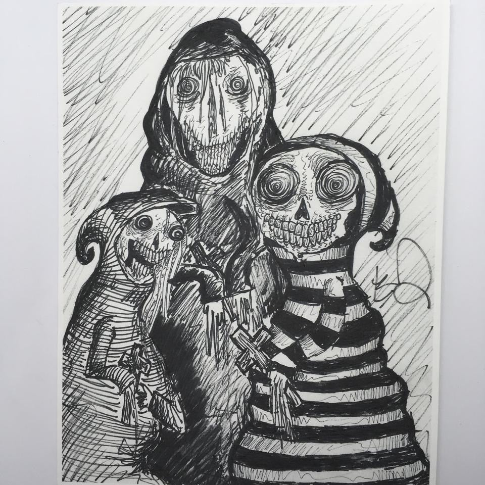 “Catacombs” 8.5 x 11 print