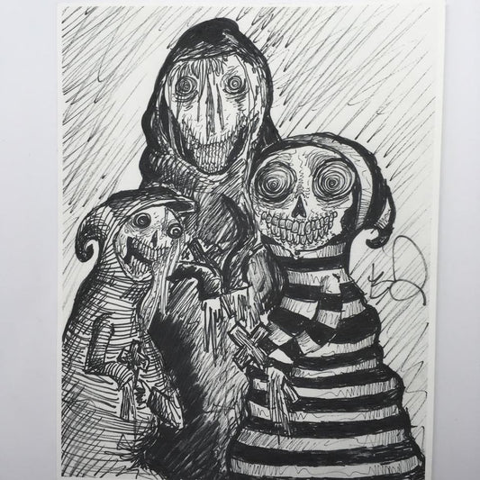 “Catacombs” 8.5 x 11 print