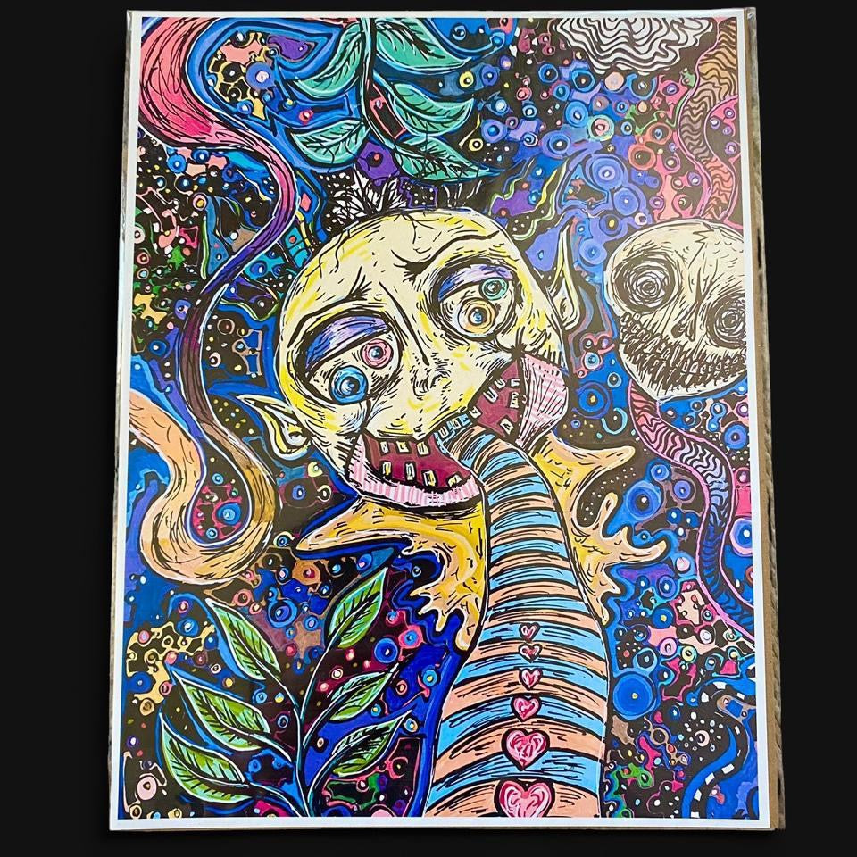 “Rock N’ Roll Ramen” print