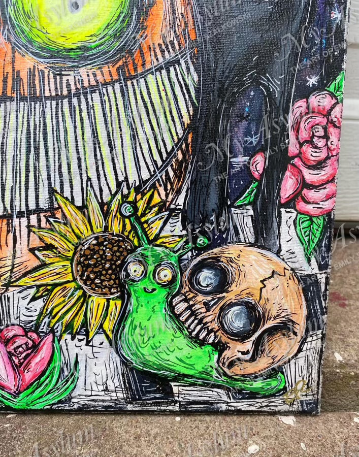 "Death Metal Yardwork"